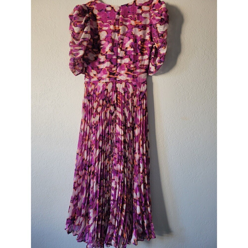 EXQUISE Anthropologie Seersucker Shift dress Floral Size S - Picture 6 of 13